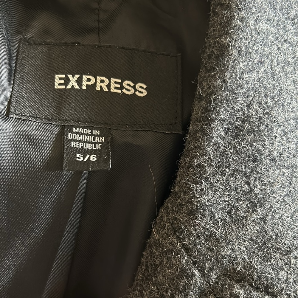 Express Maxi Wool Blend Coat - Picture 8 of 9
